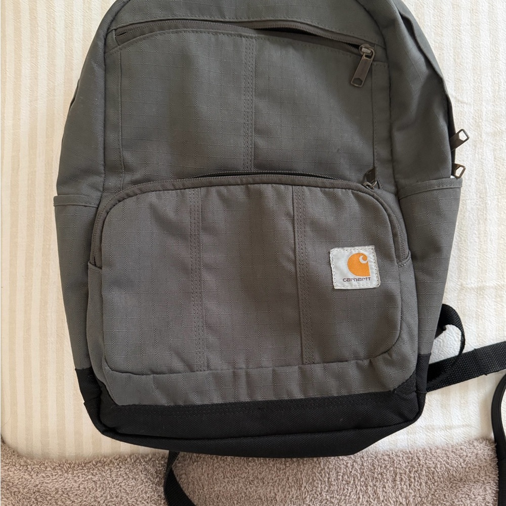 Carhartt Charcoal and Black Men's Backpack